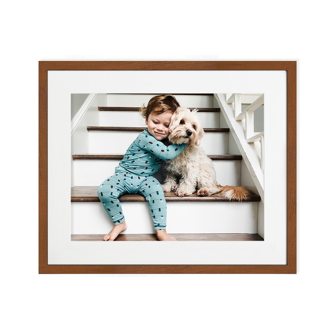 adelaide frame - light brown