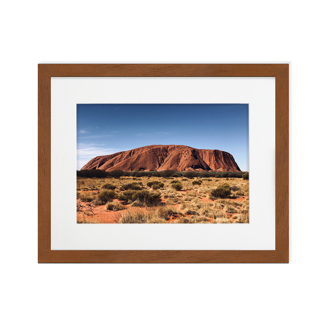 vail frame - light brown