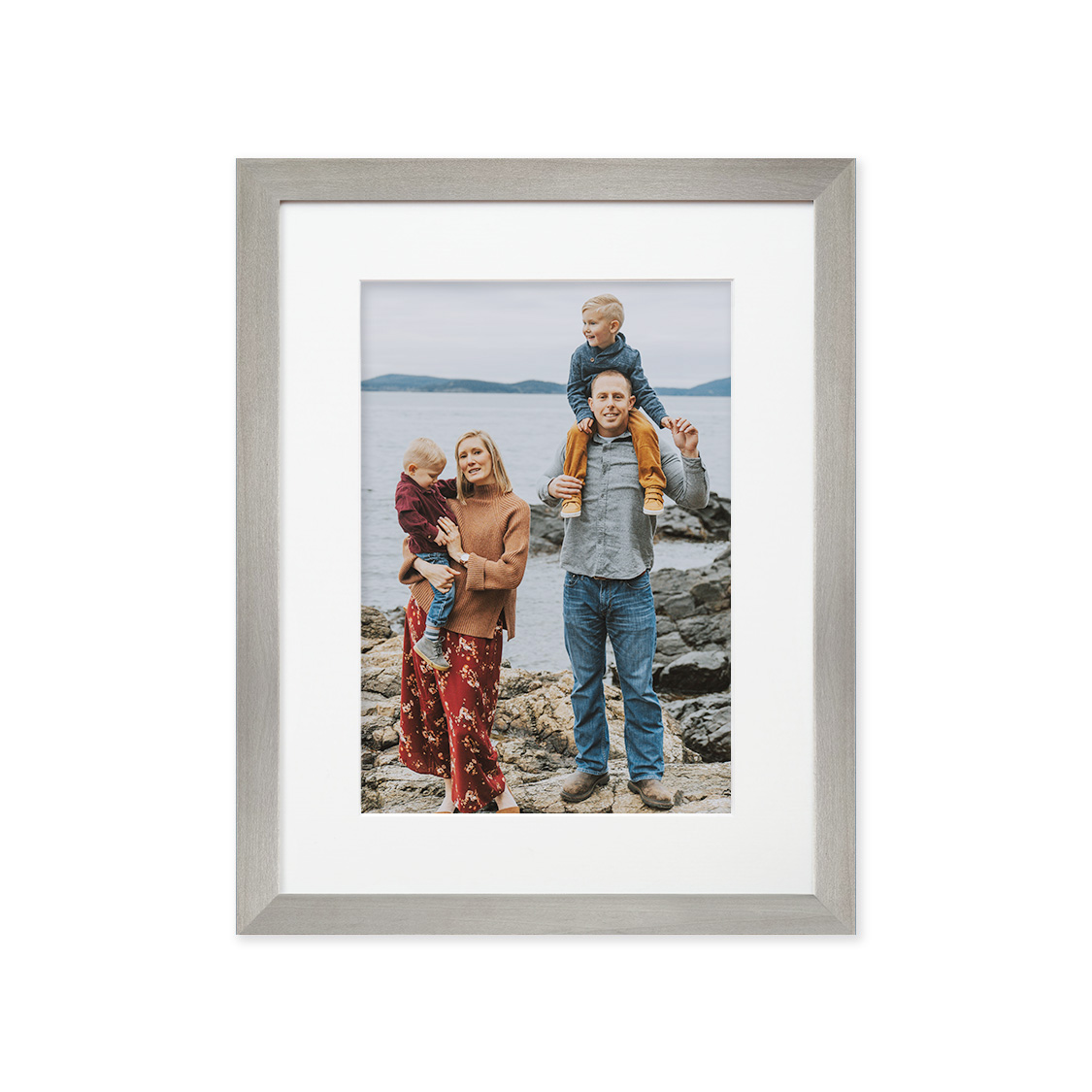 arbor frame - gray wood