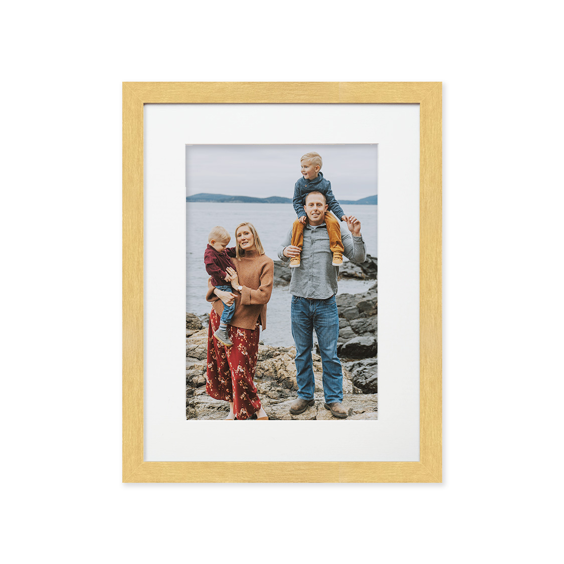 arbor frame - yellow wood