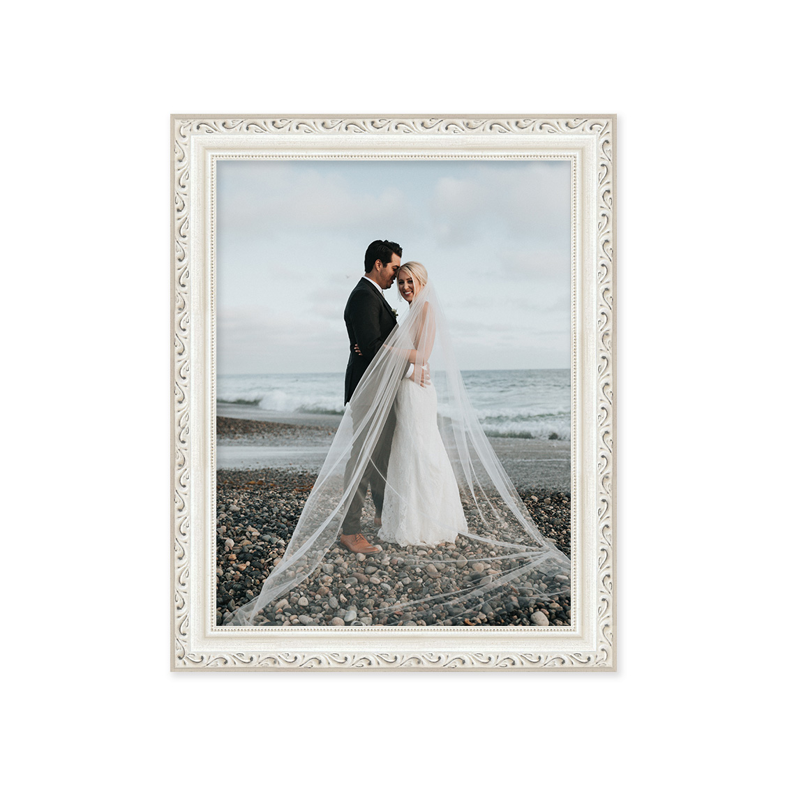 cabaret frame - white