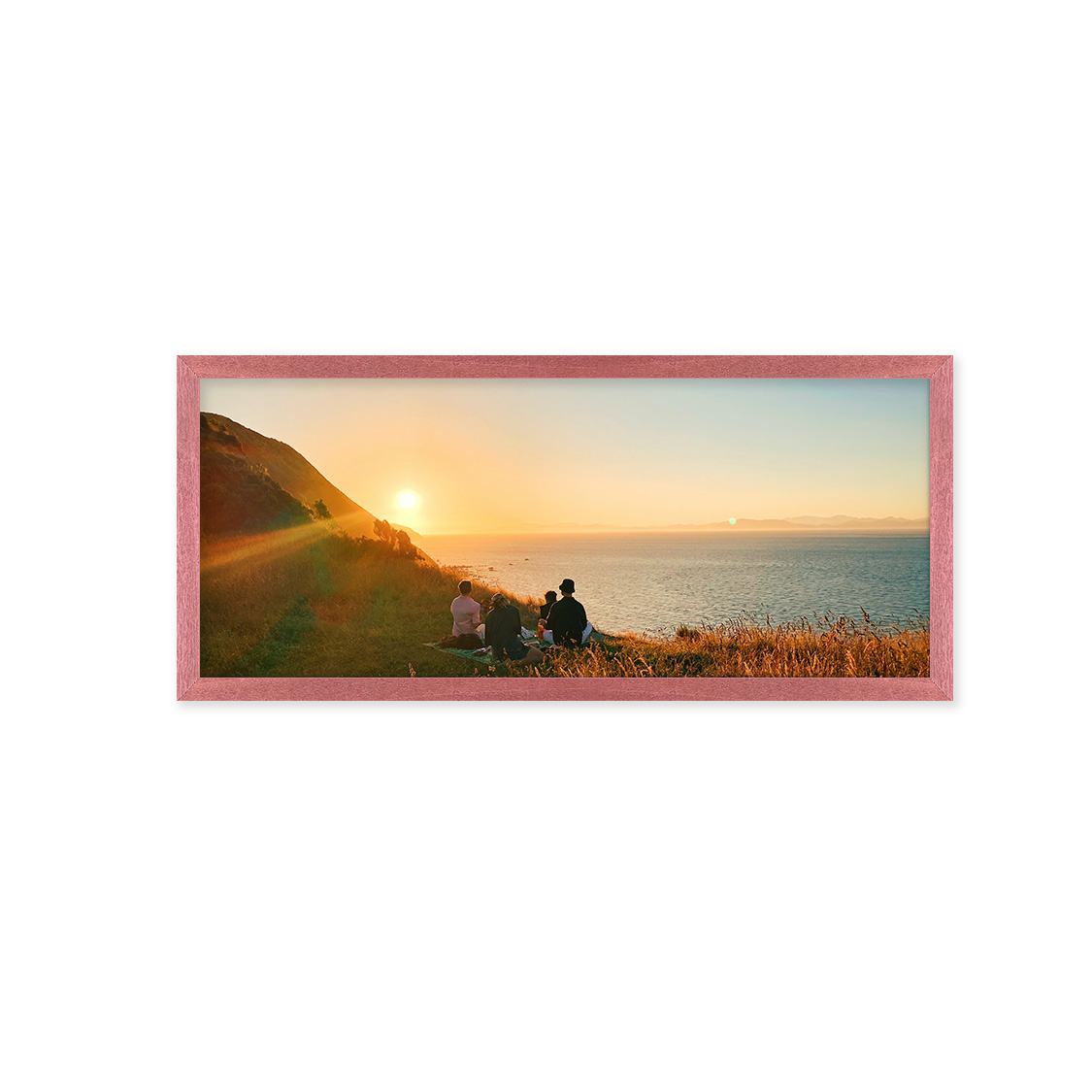 expanse frame - red wood