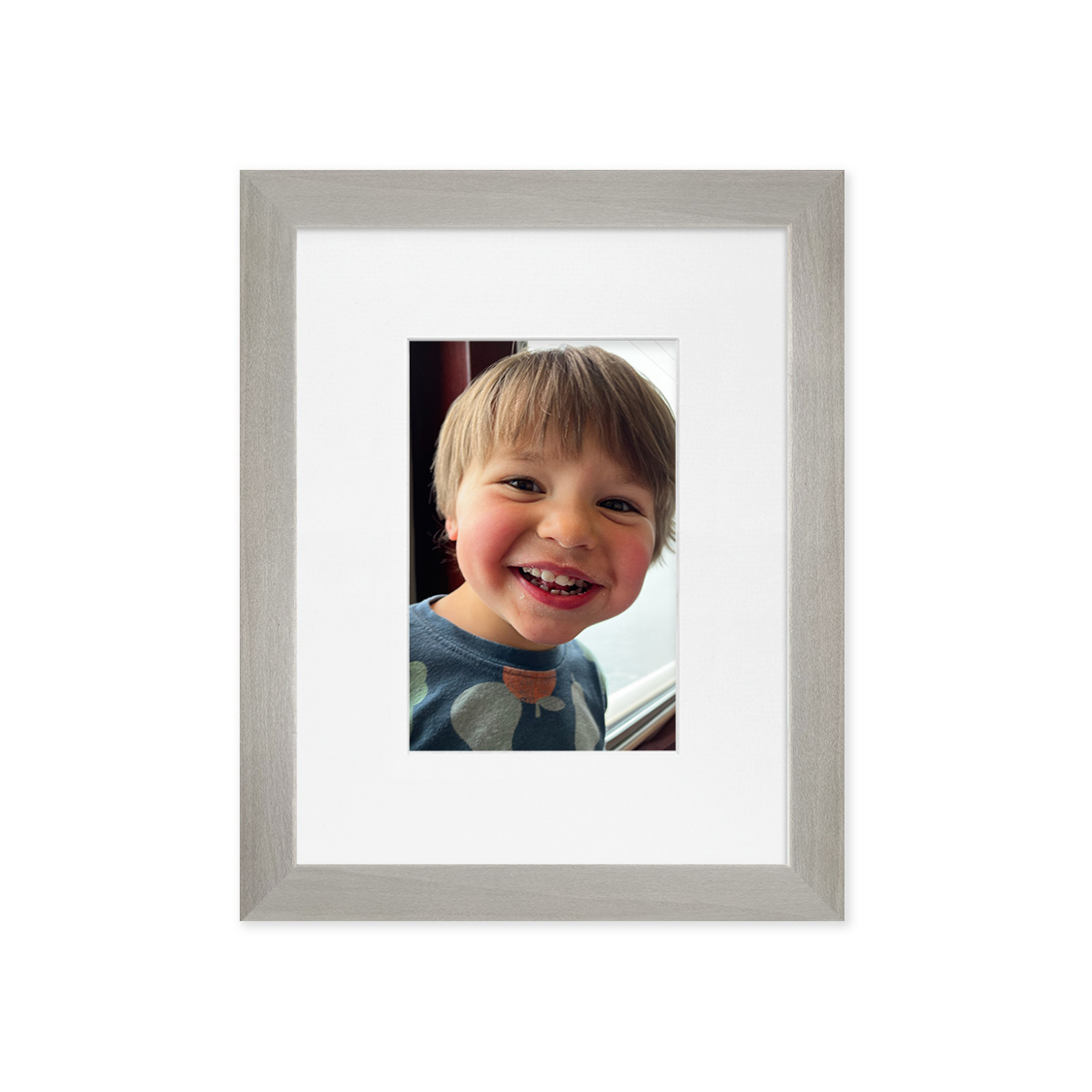 hedge frame - gray wood