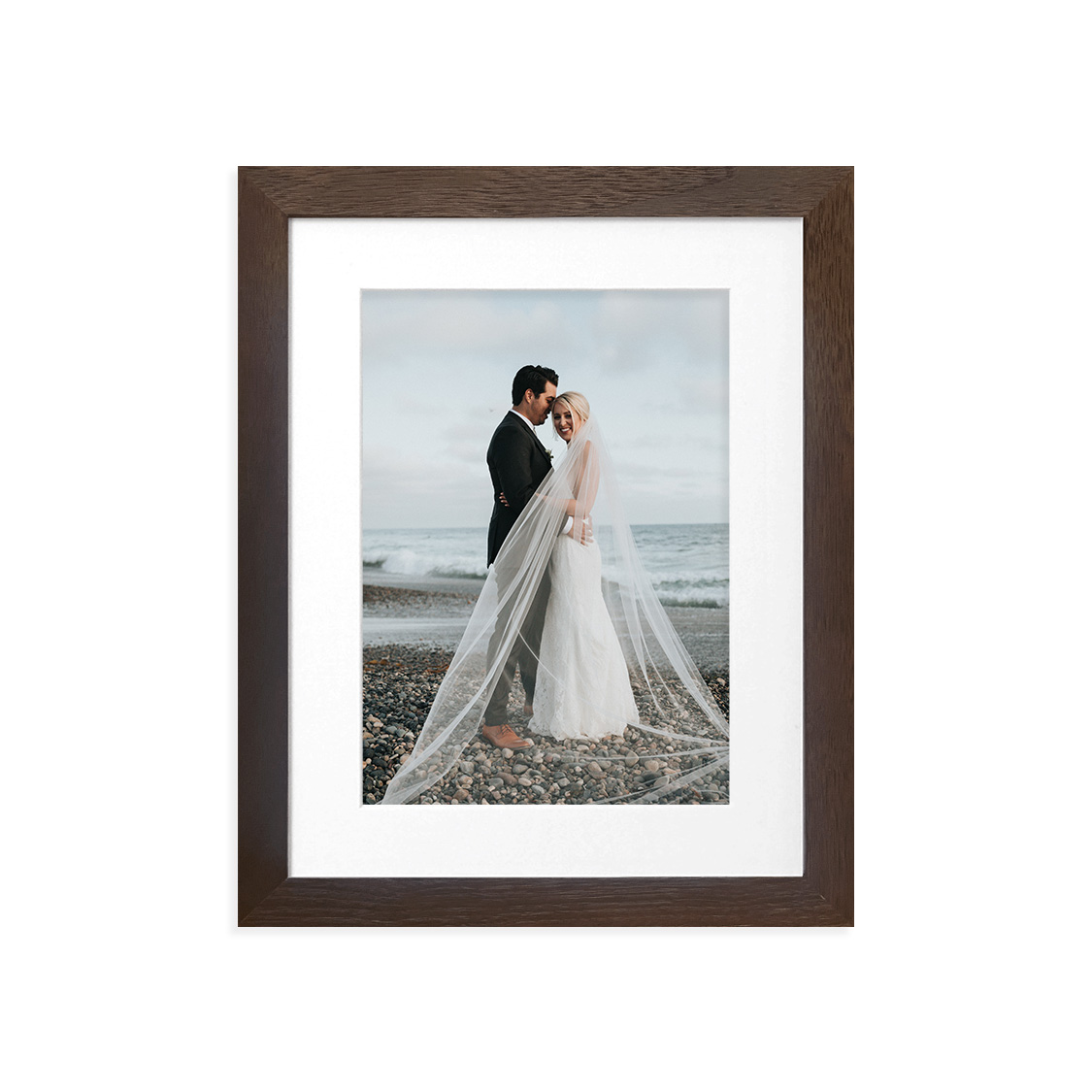 melody frame - walnut hardwood