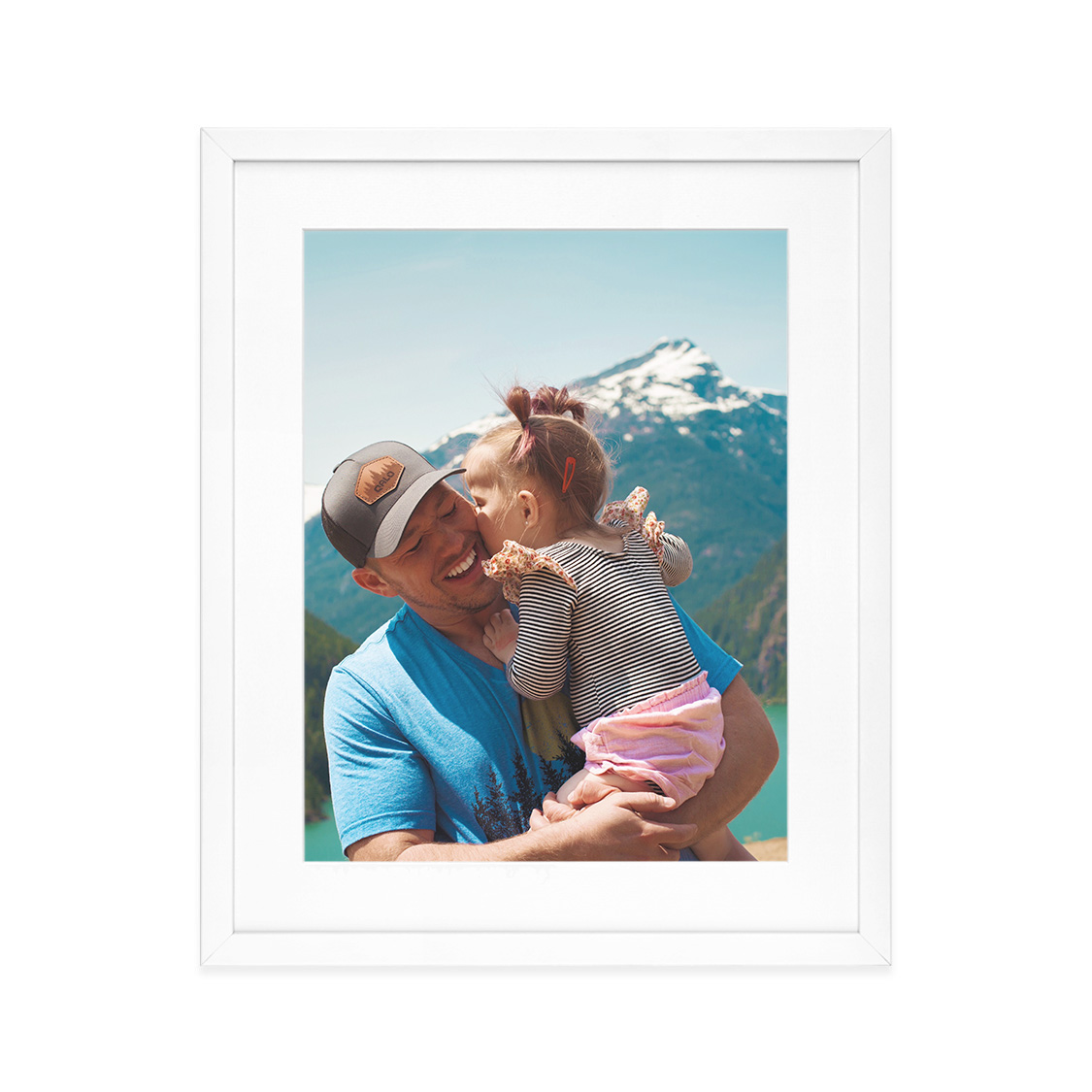 sydney frame - white