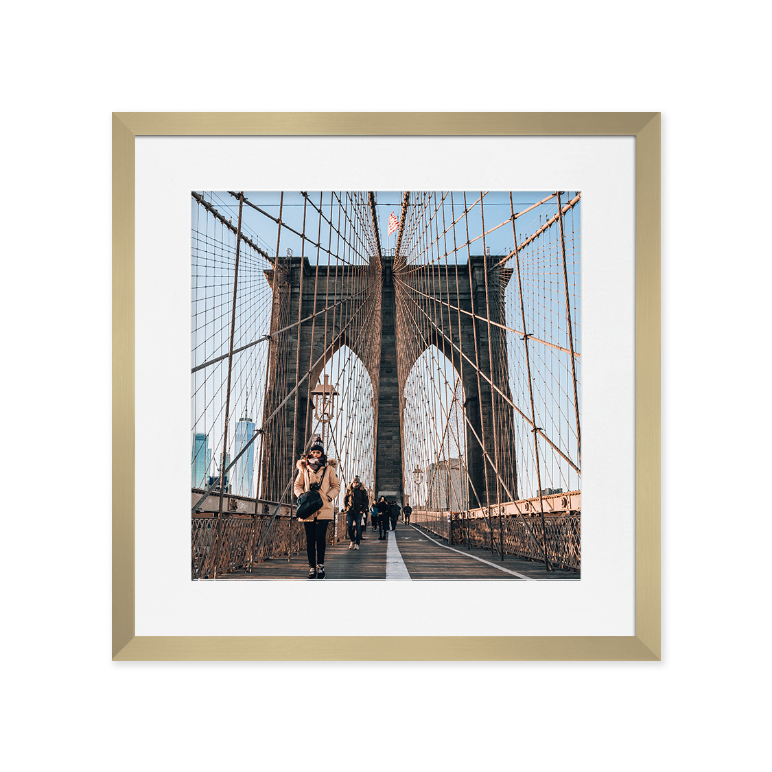 titan frame - gold