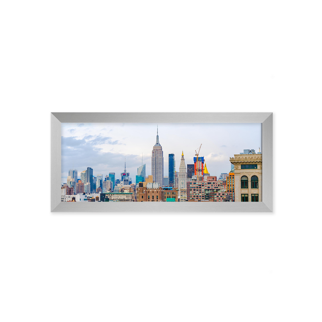 vista frame - silver