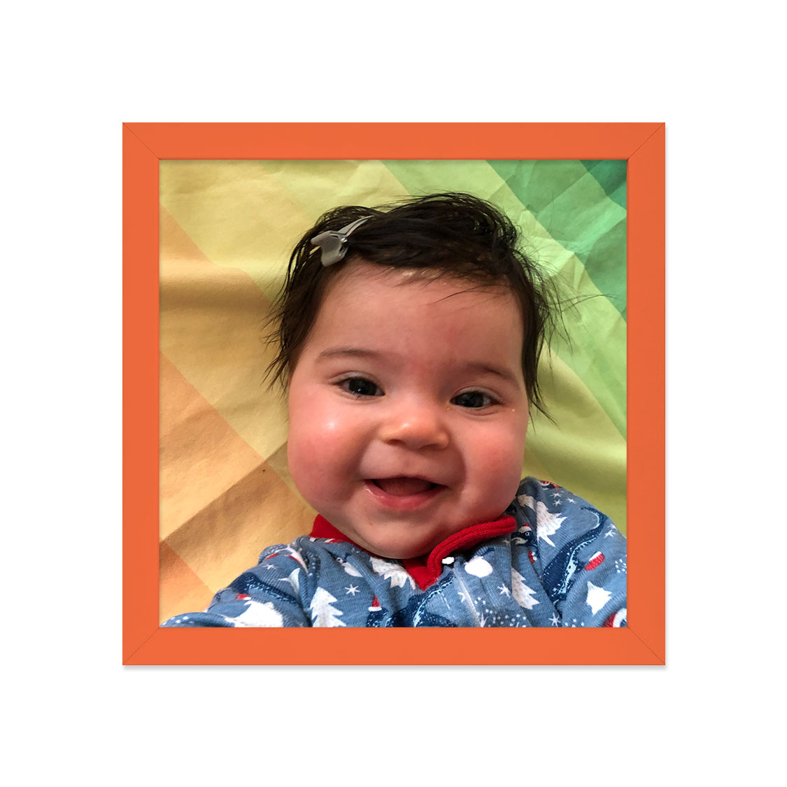 derby frame - orange