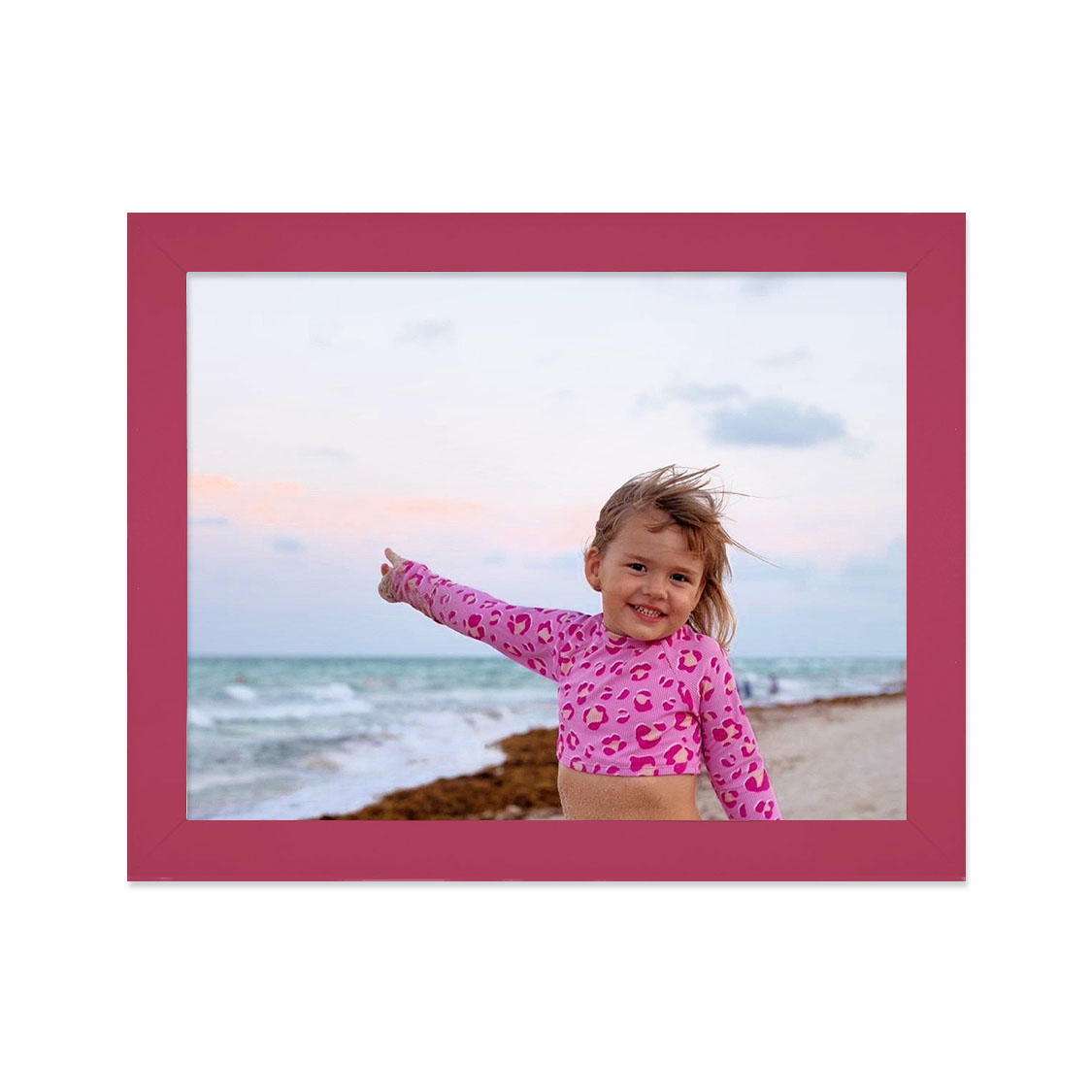 julep frame - hot pink