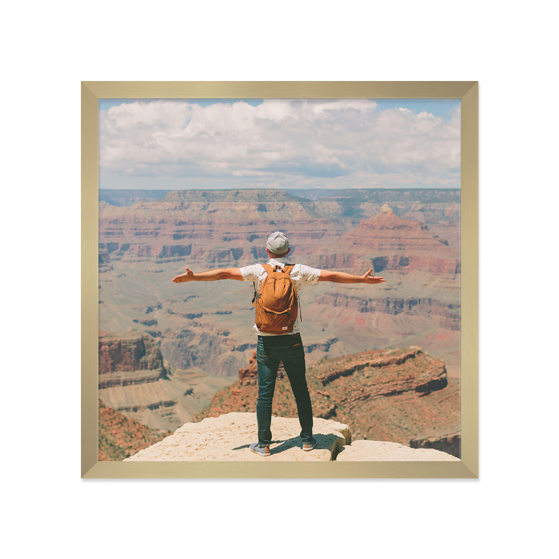 thrive frame - gold