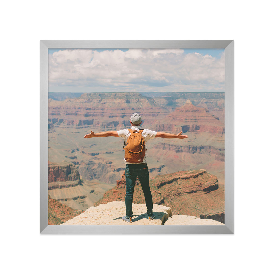 thrive frame - silver