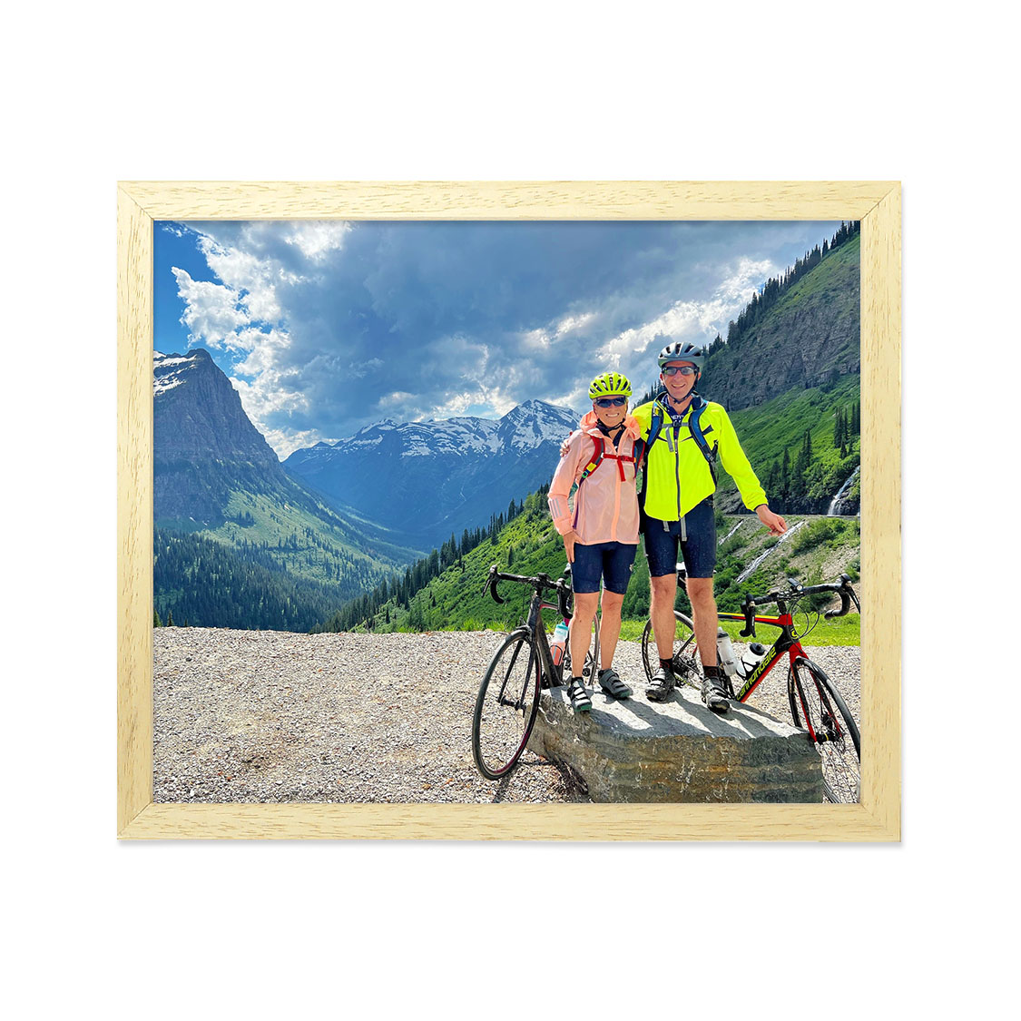 wander frame - natural wood