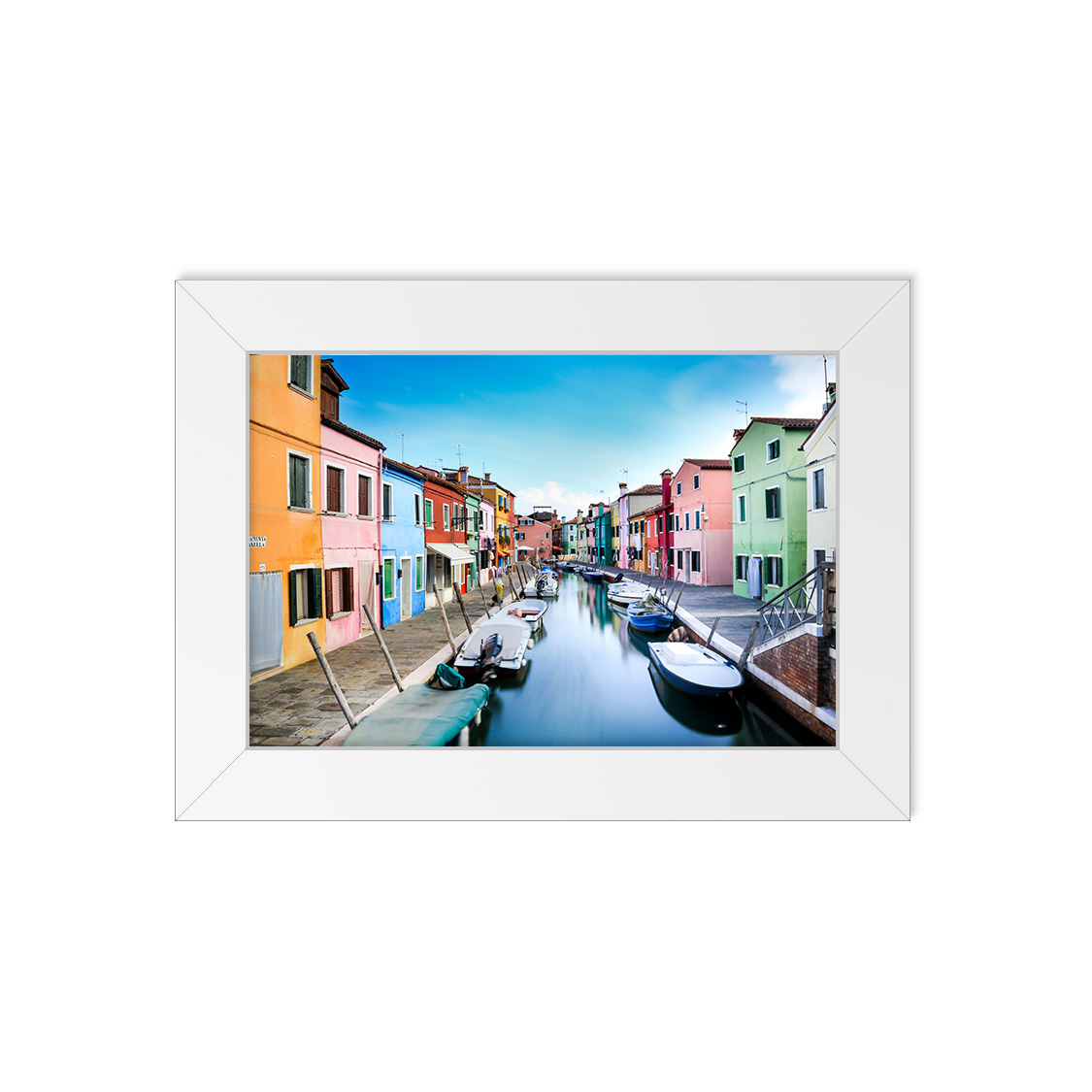 bell frame - white