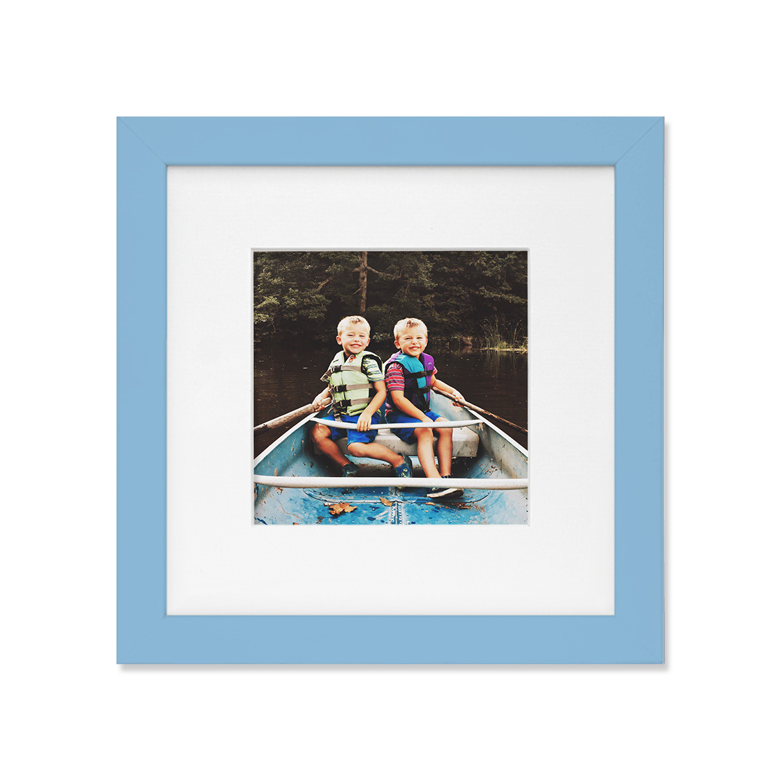 bond frame - light blue