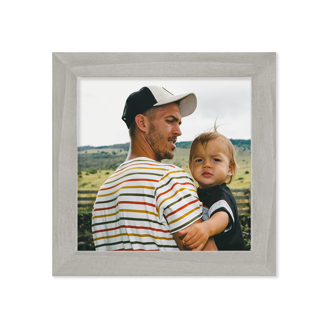 cape frame - gray wood