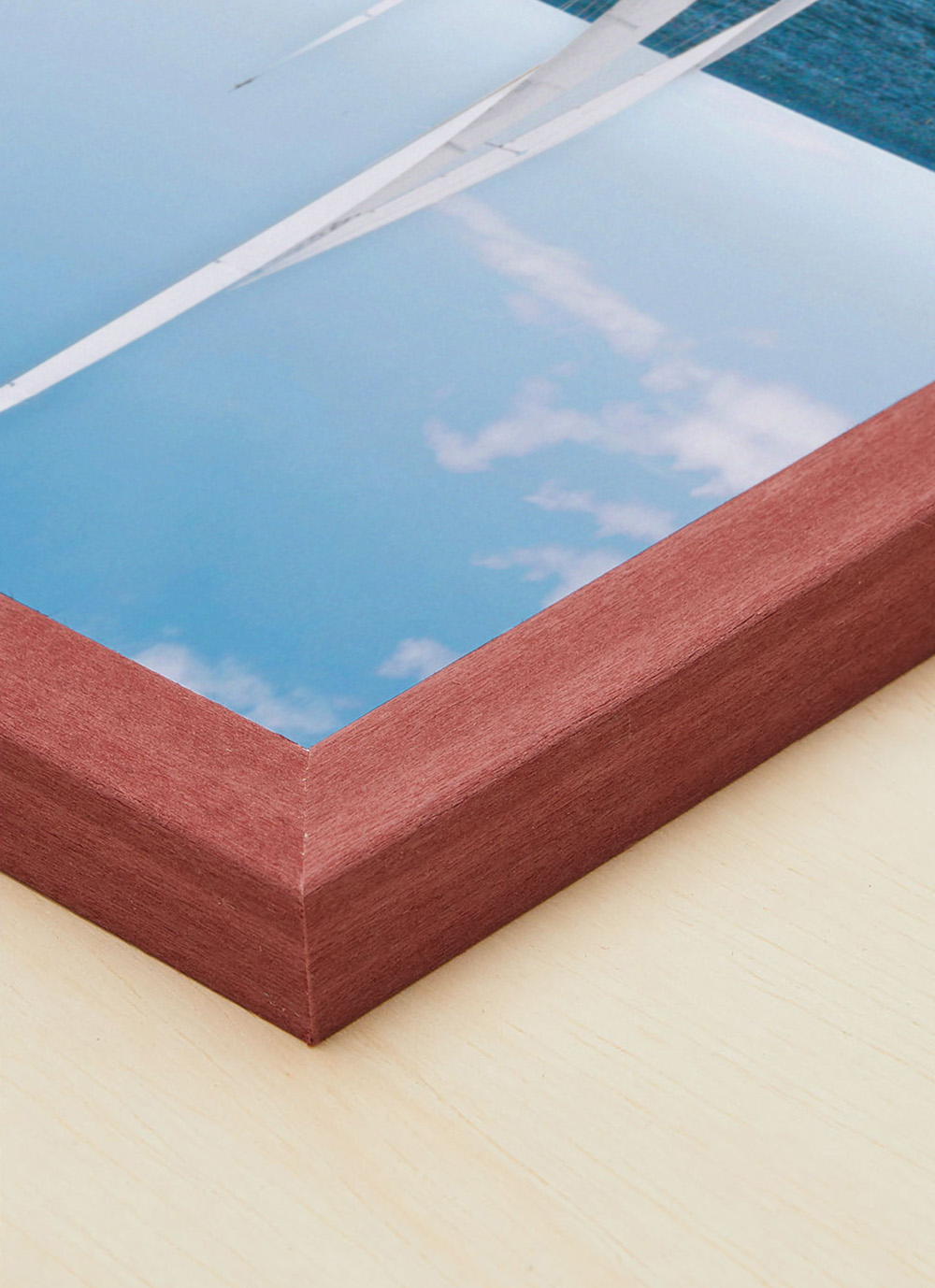 Cape Red Wood frame