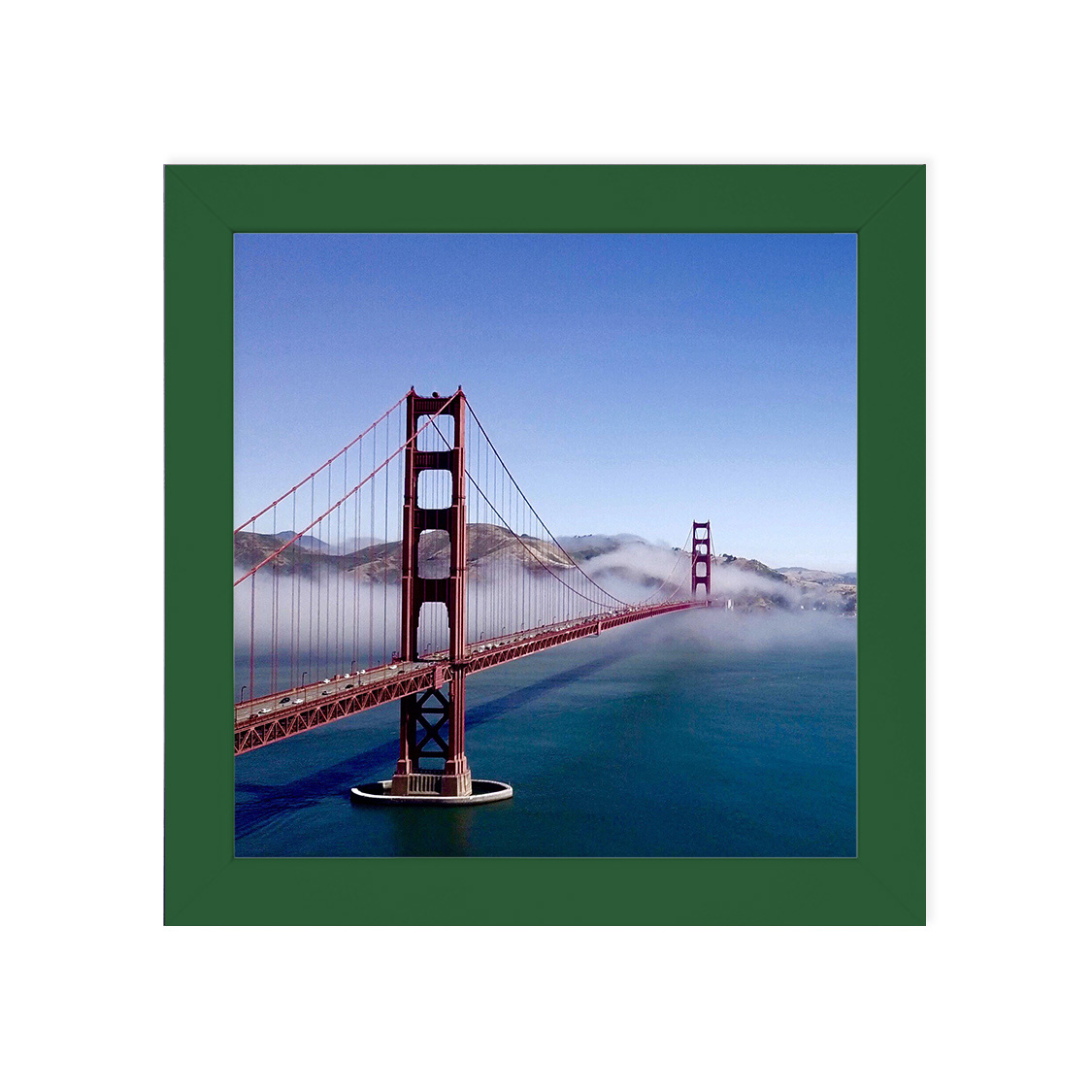 ensemble frame - green