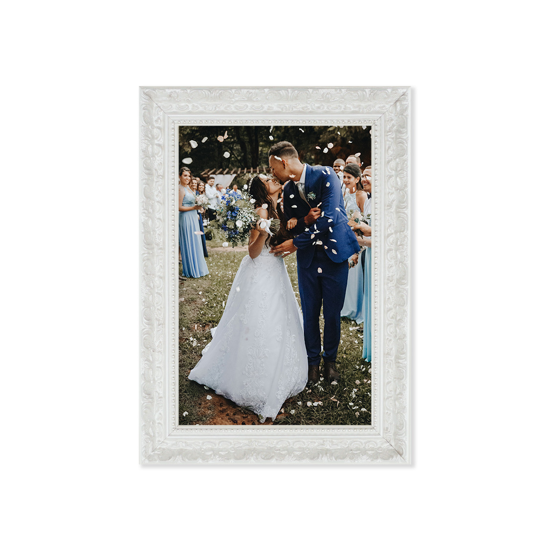 opal frame - Ornate pearl finish