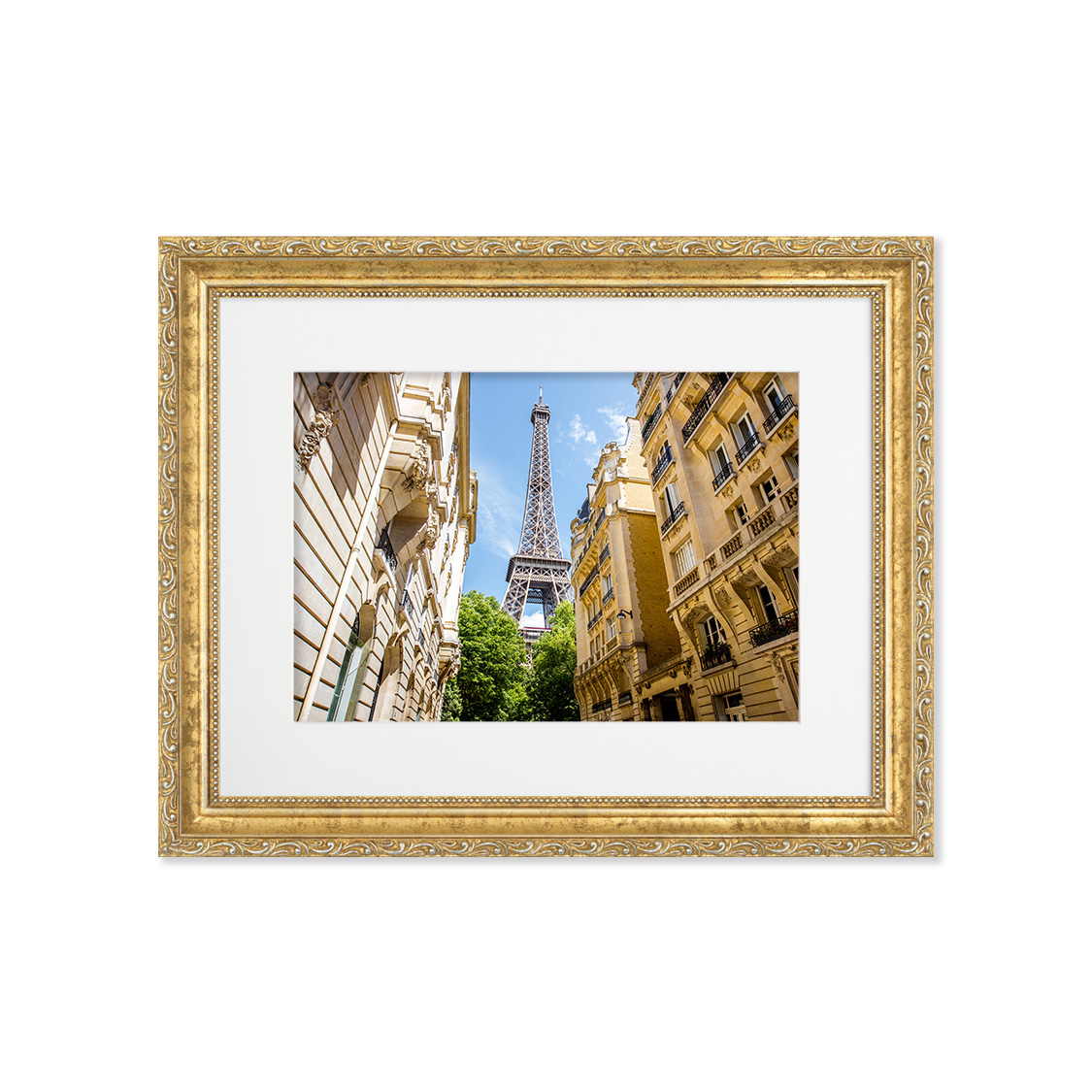 ophelia frame - Ornate Gold
