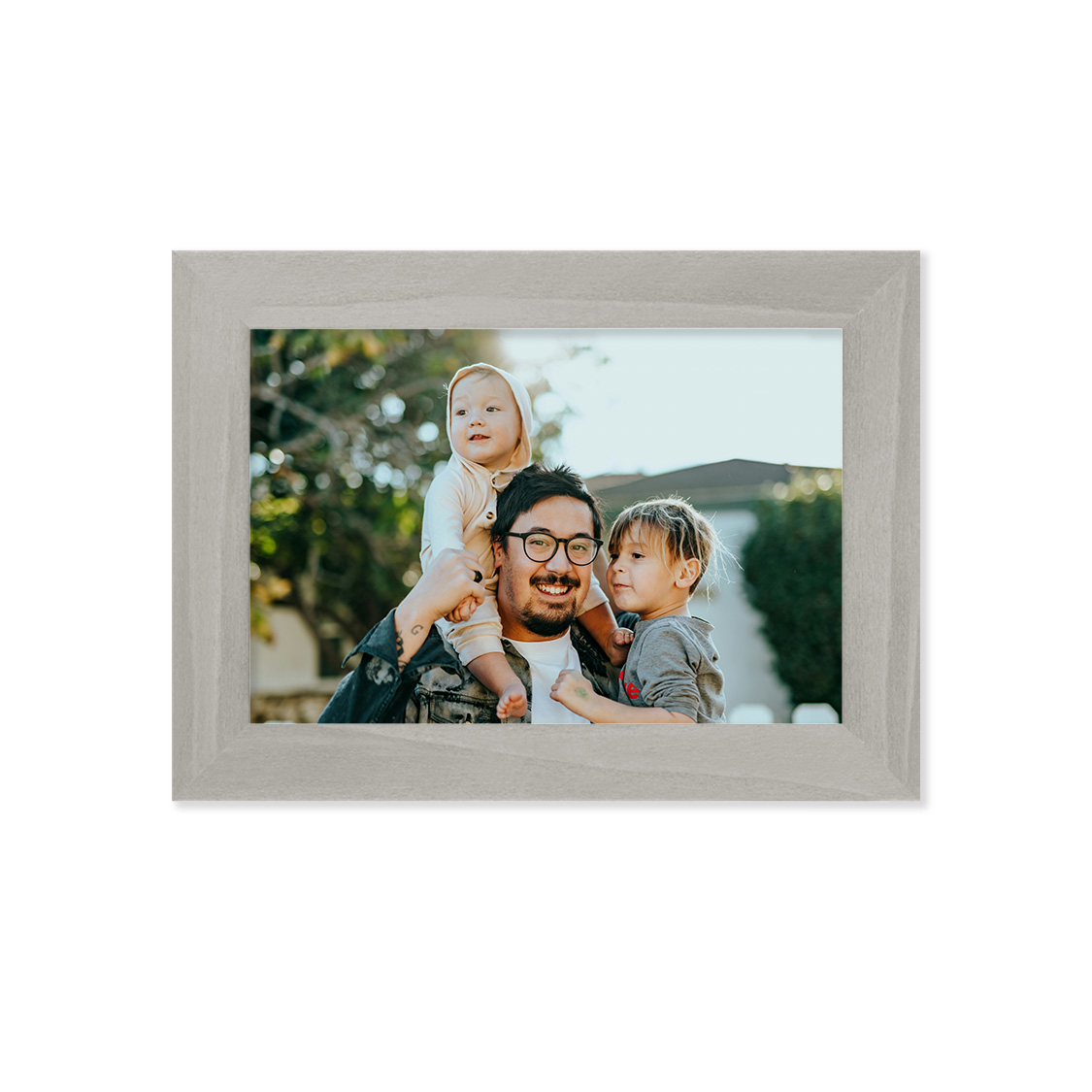 orchid frame - gray wood