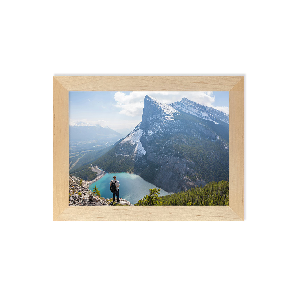scene frame - maple hardwood