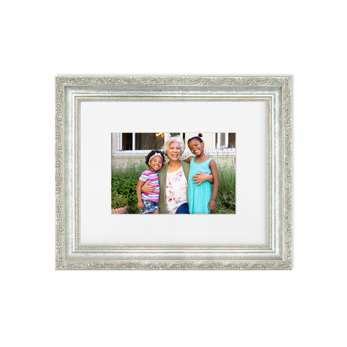 stella frame - Ornate Silver