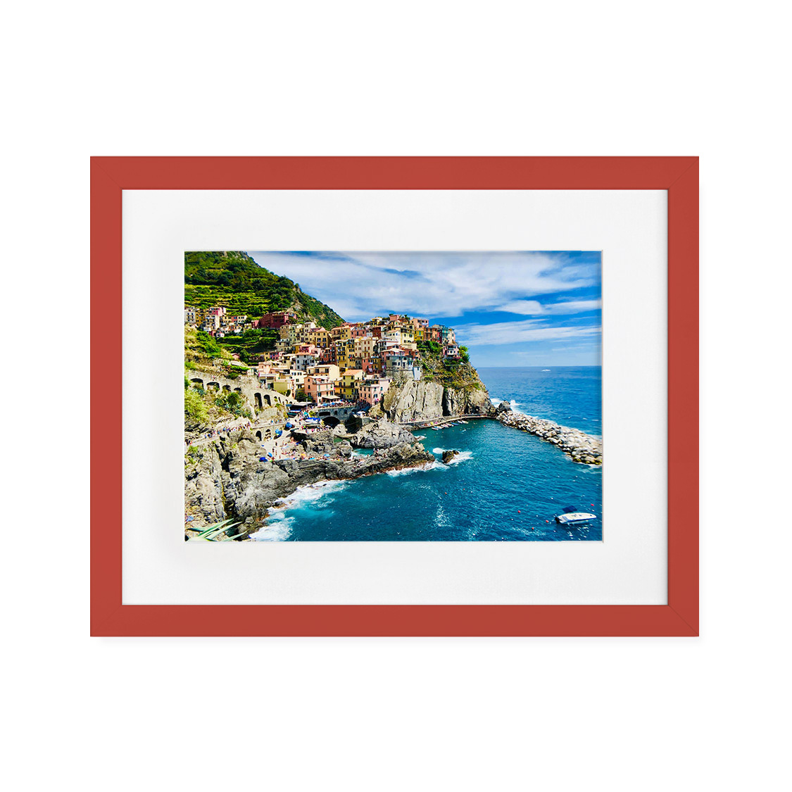 stockholm frame - modern red