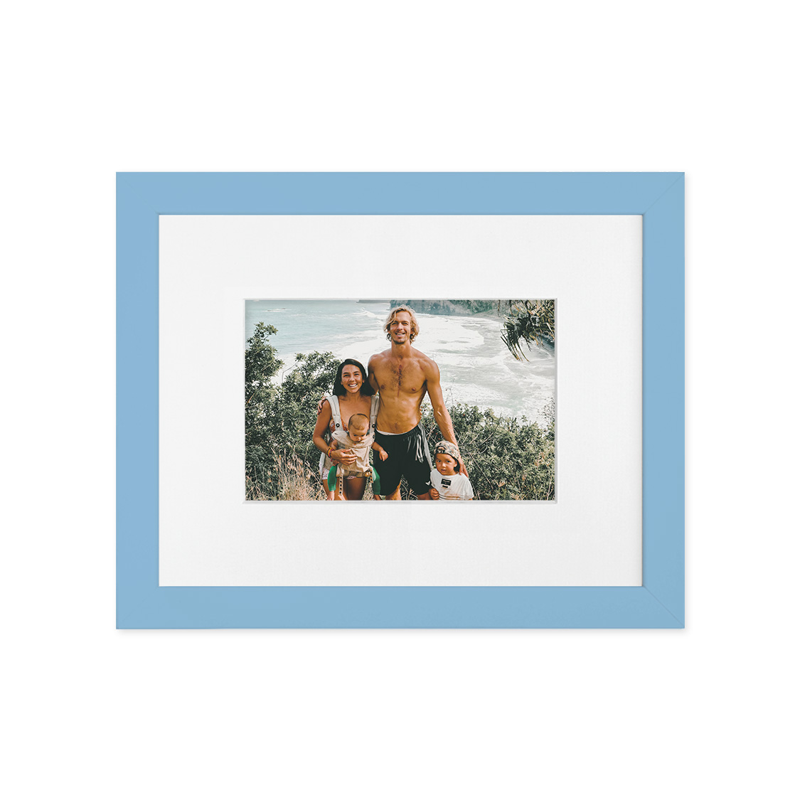 troubadour frame - light blue