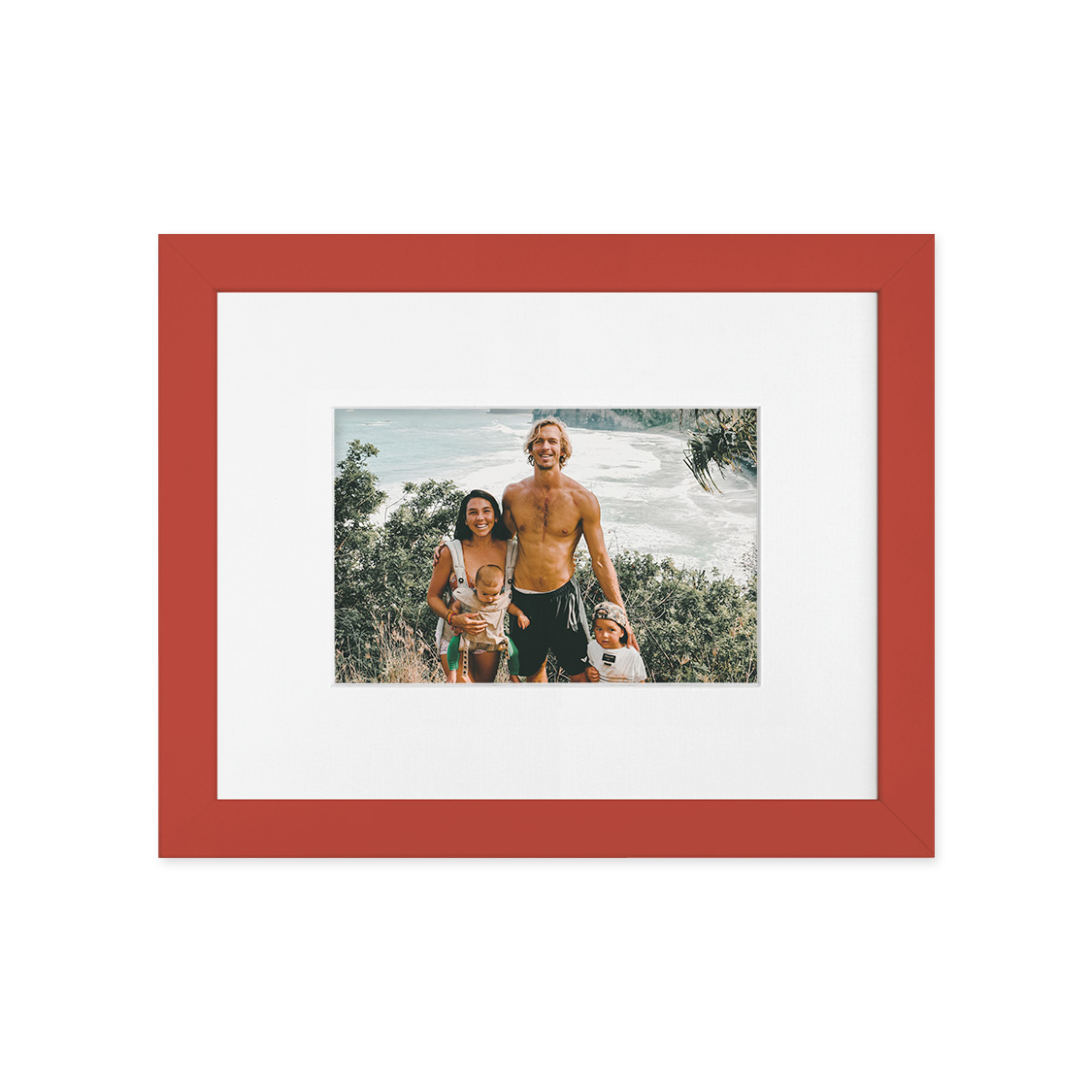 troubadour frame - red