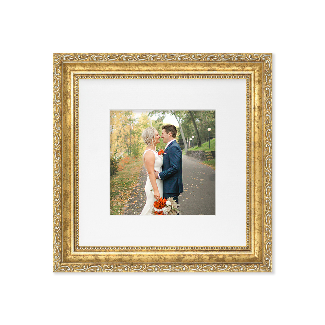 venice frame - ornate gold