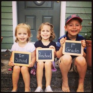 Frame your back to school photos.