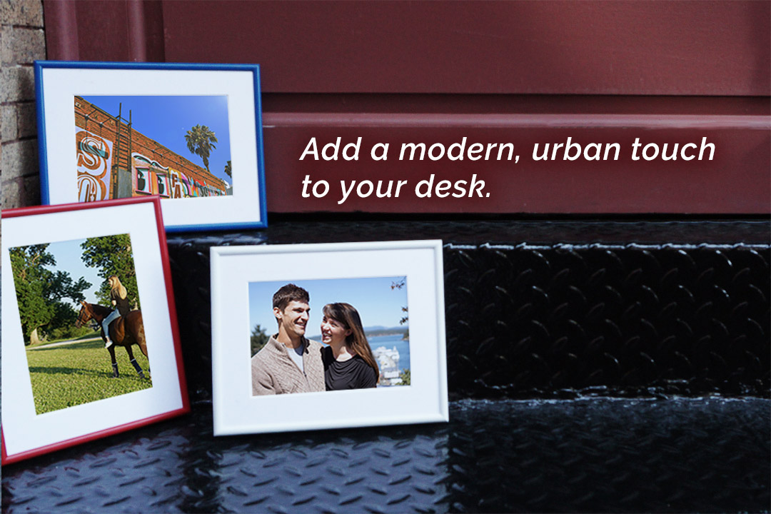 Check out our new metal frames.