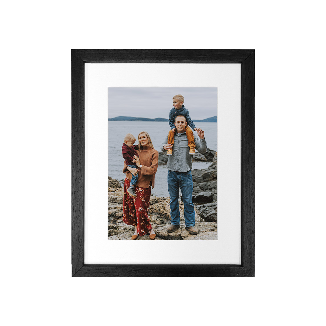 acadia frame - black wood