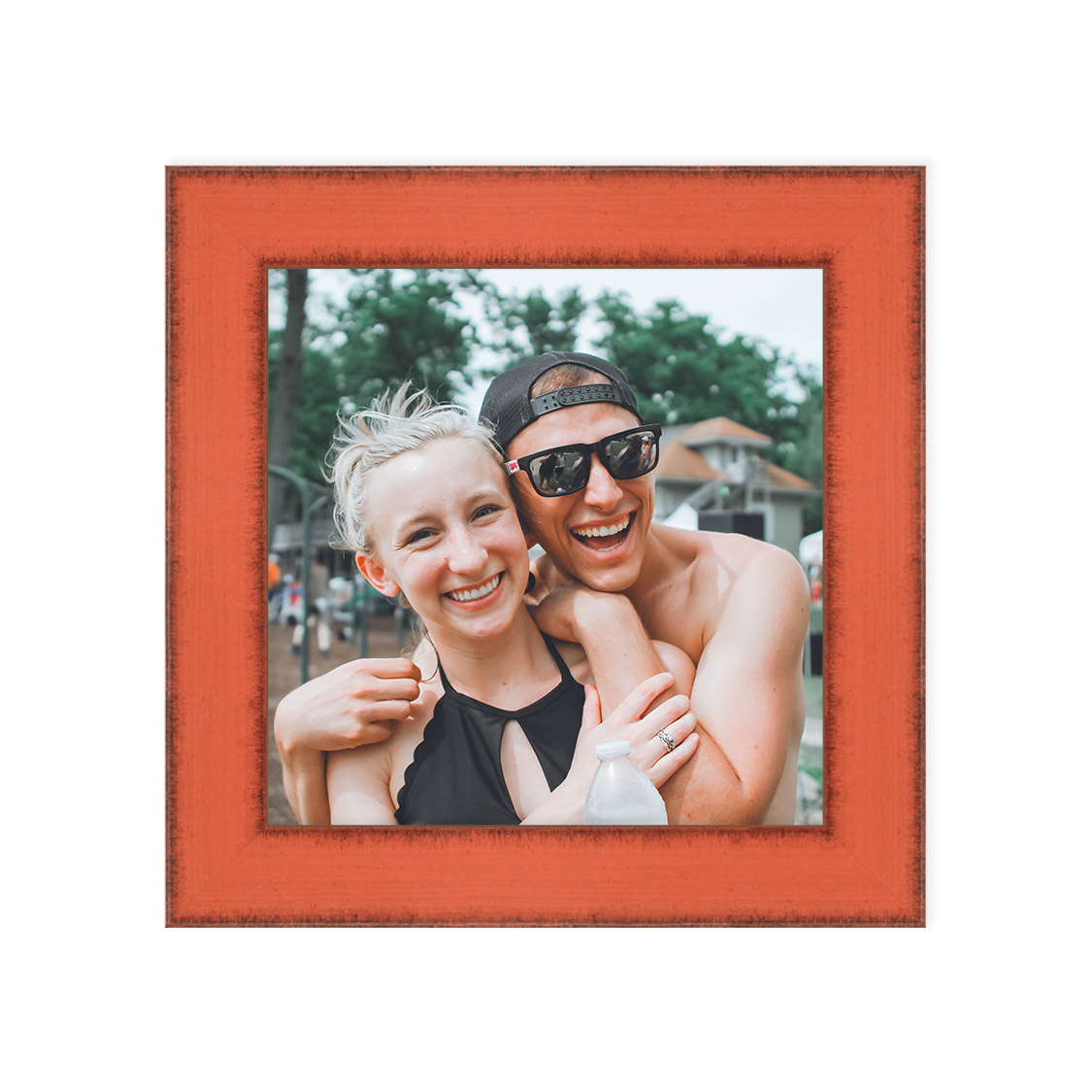 anchor frame - orange