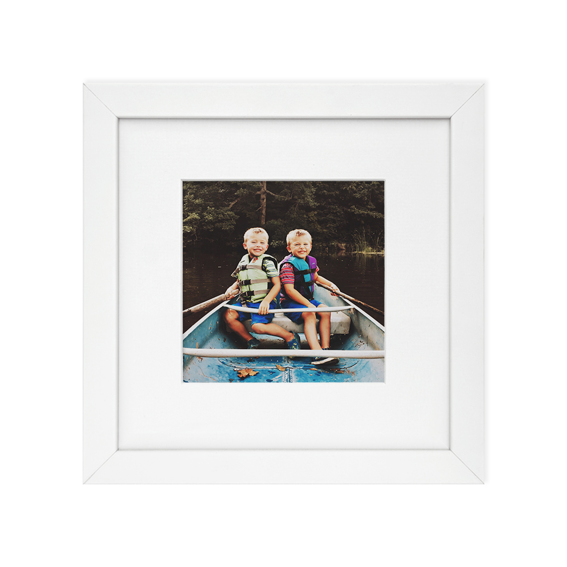 bond frame - white