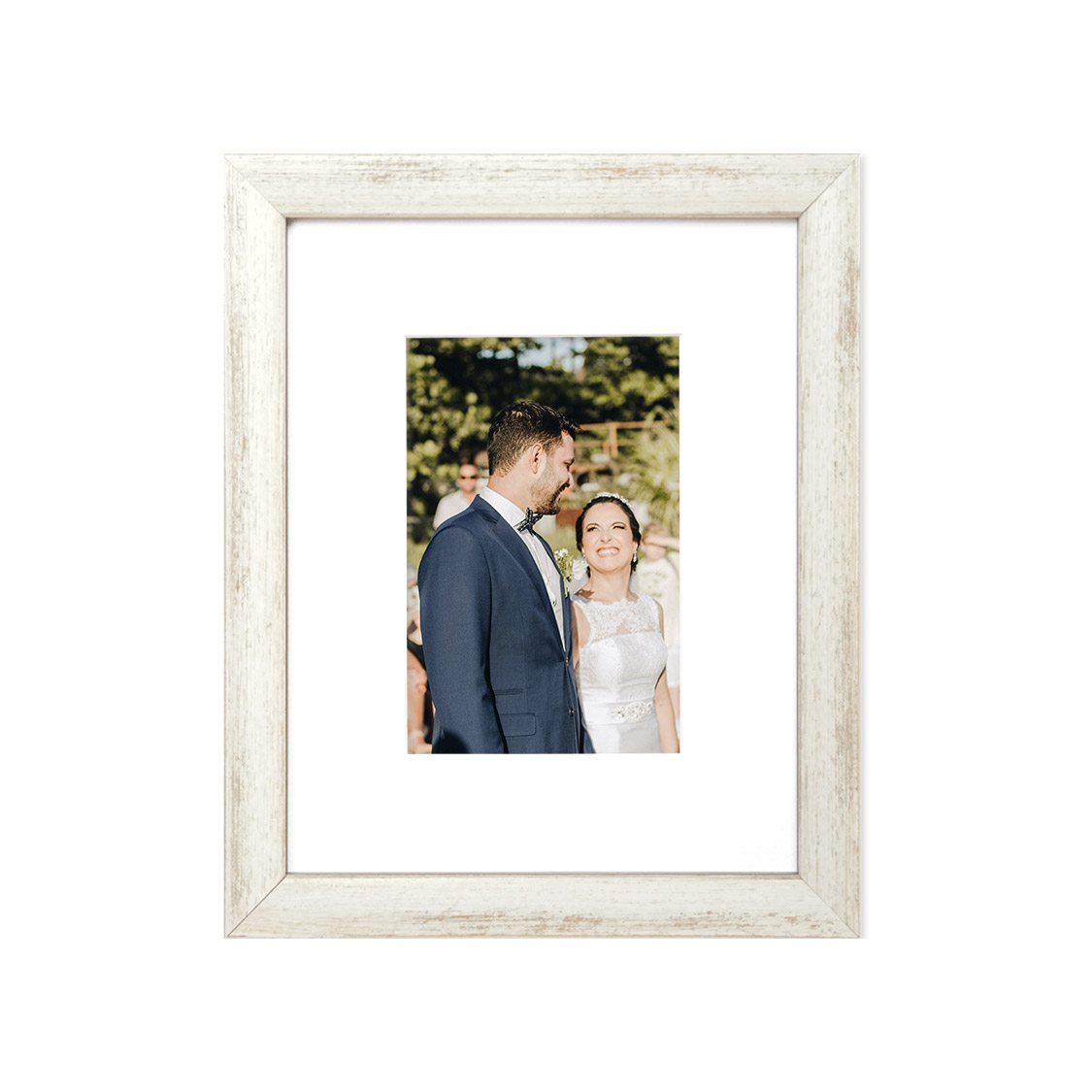 brisk frame - distressed white