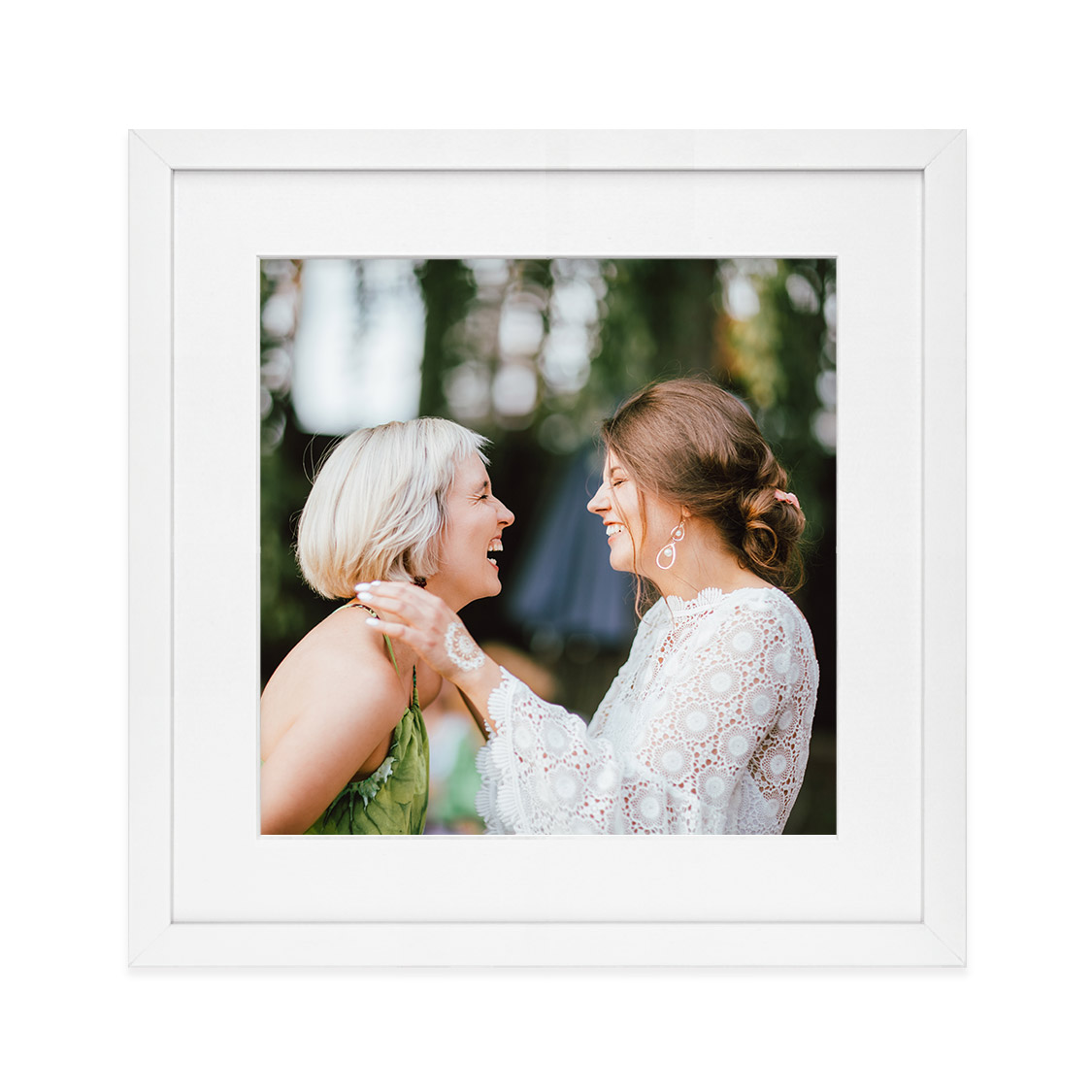 bristol frame - white