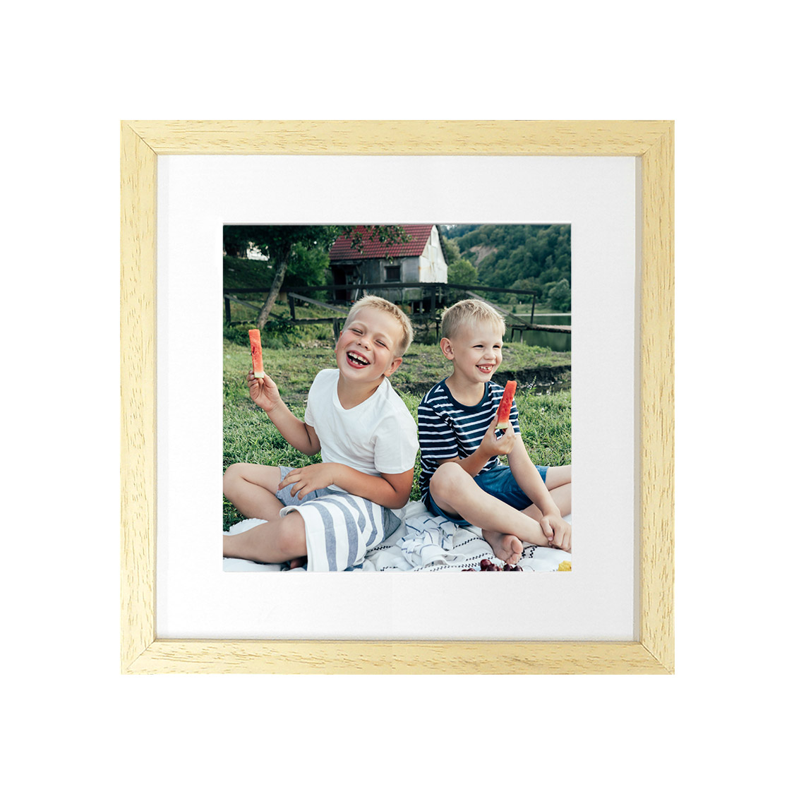 bryce frame - natural wood