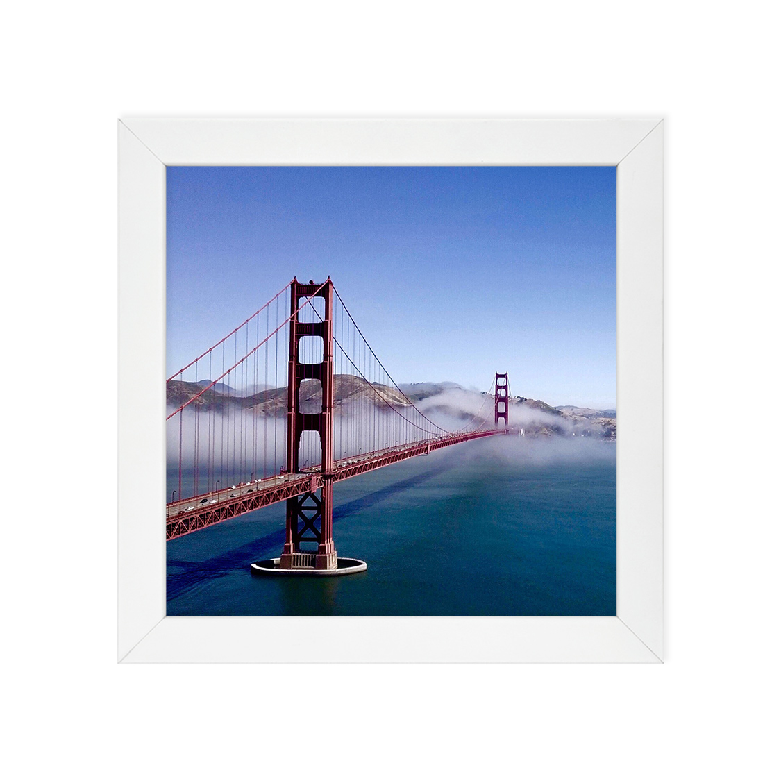 ensemble frame - white