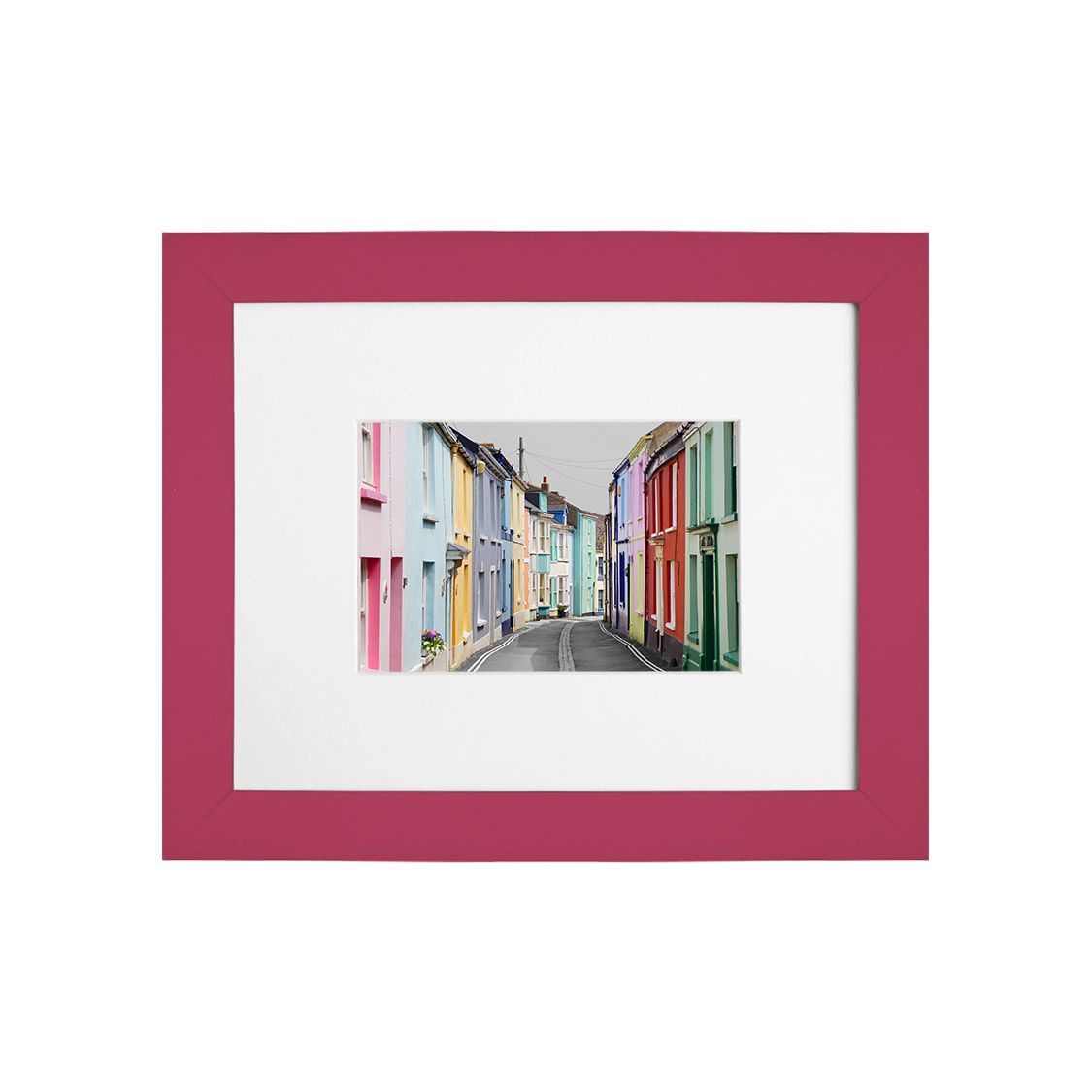havana frame - hot pink