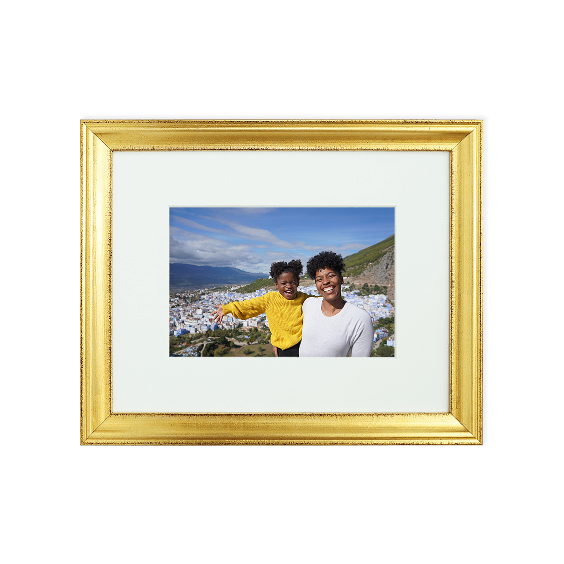 lyric frame - gold