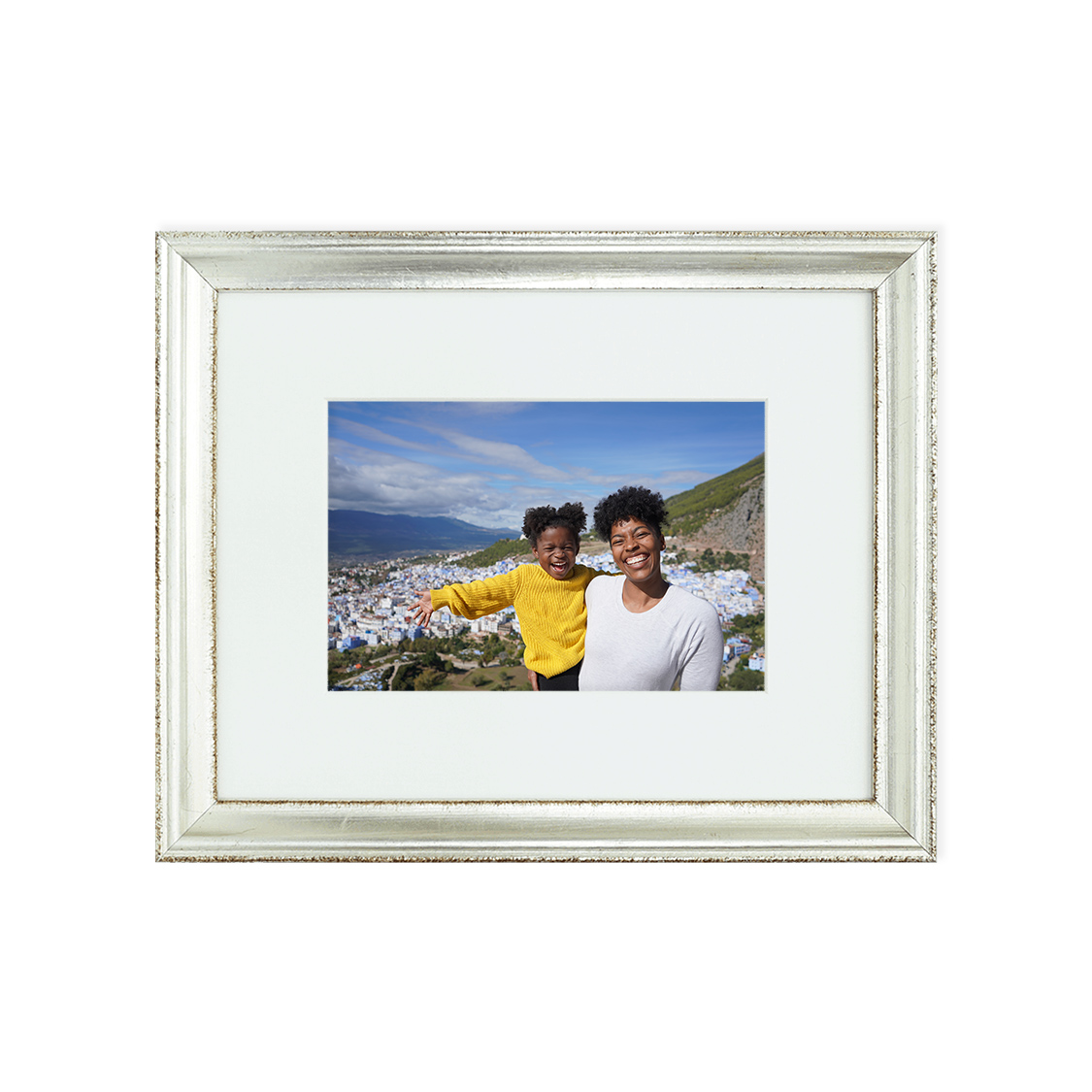 lyric frame - silver