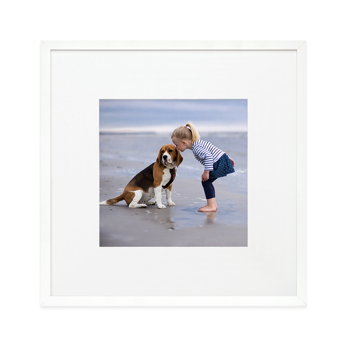 nora frame - white