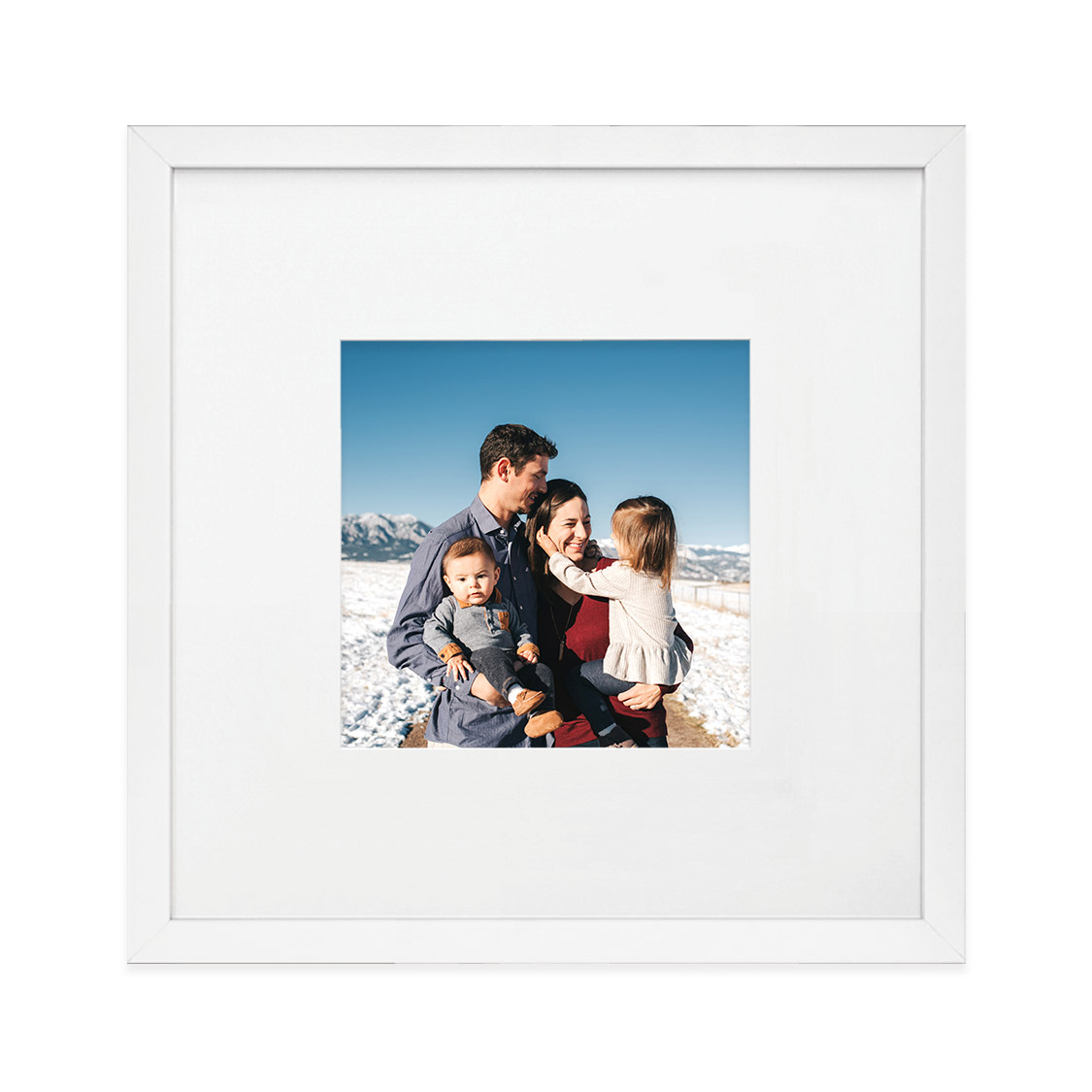 opera frame - white