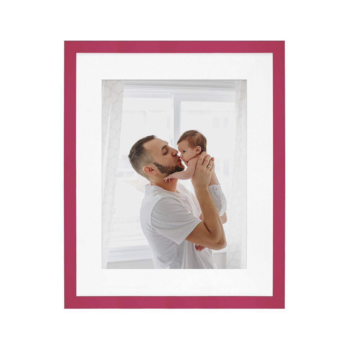 orleans frame - hot pink