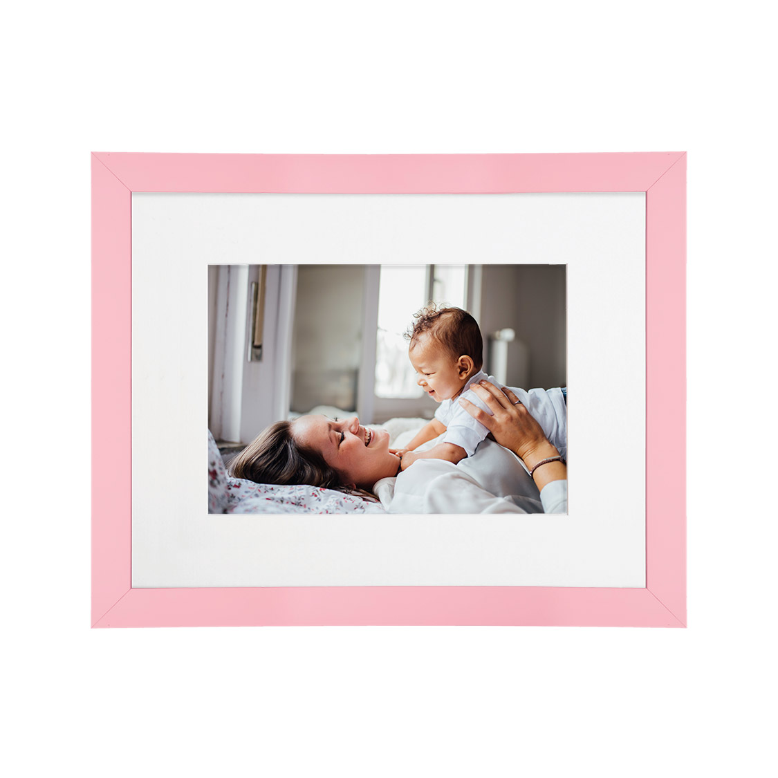 paisley frame - pink
