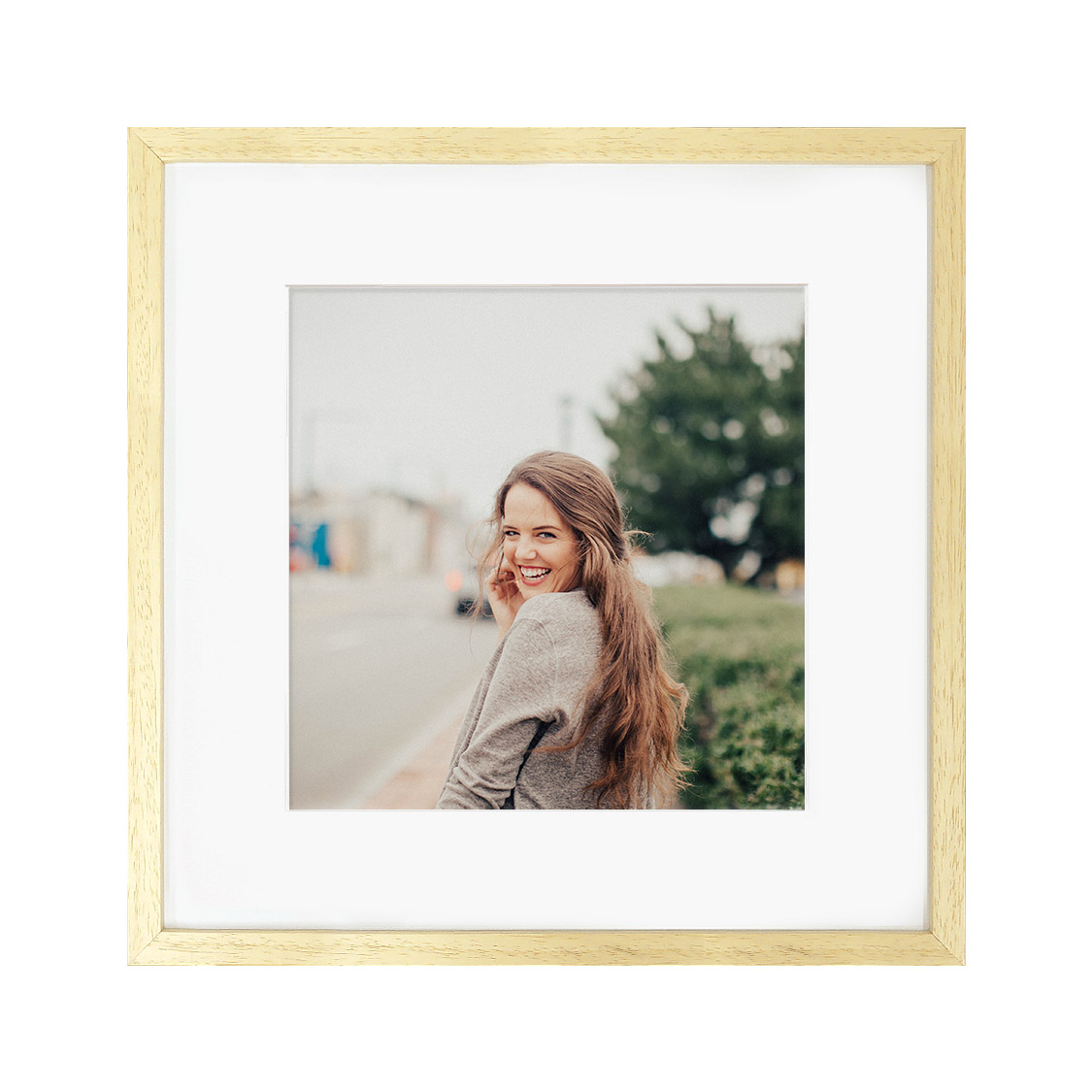 shenandoah frame - natural wood