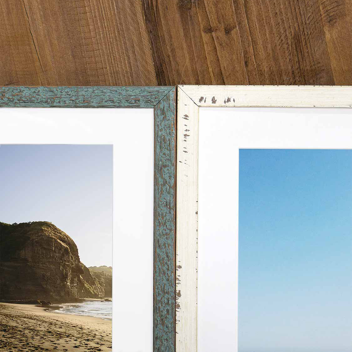 Sojourn Distressed Blue frame