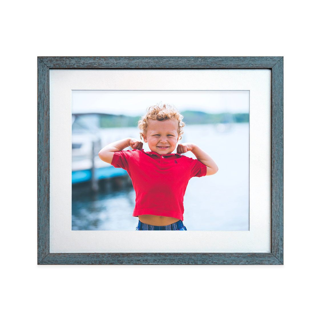 sojourn frame - distressed blue