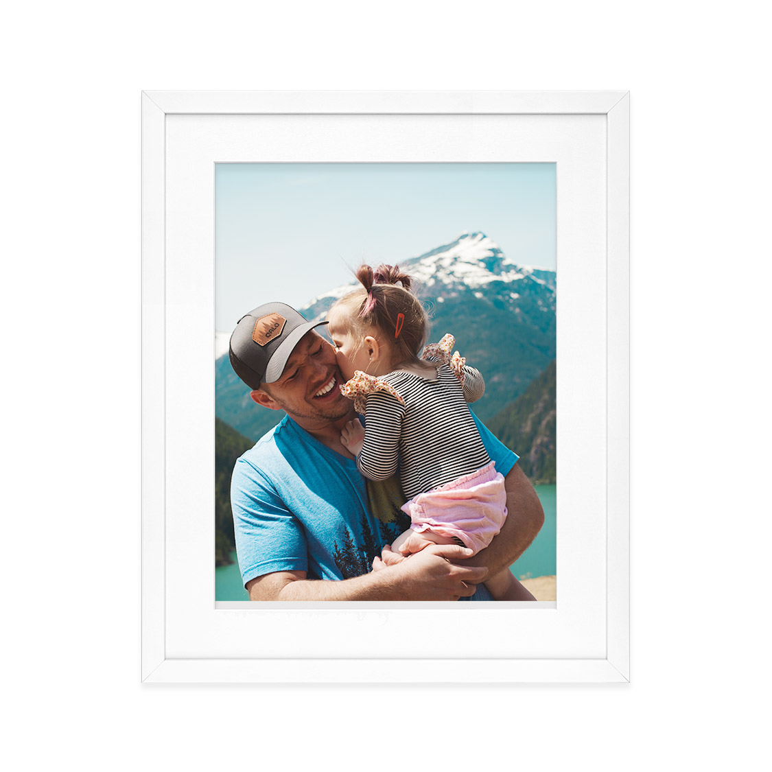 sydney frame - white